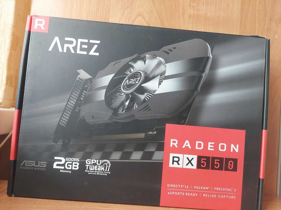 Відеокарта AMD Rx550 2GB