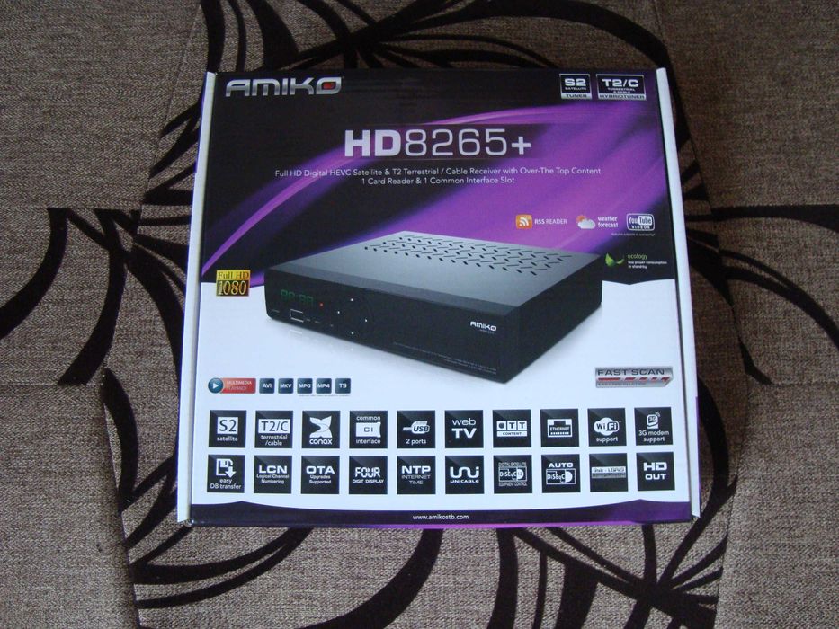 Спутниковая приставка Amiko HD8265+