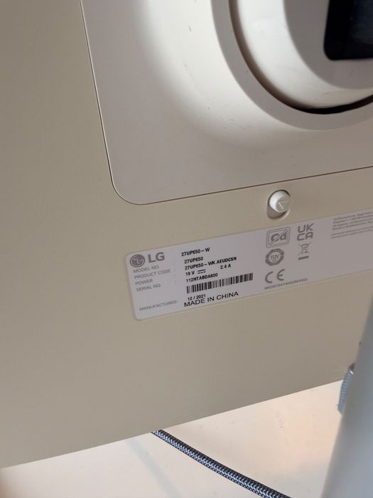 LG 27 polegadas monitor 150