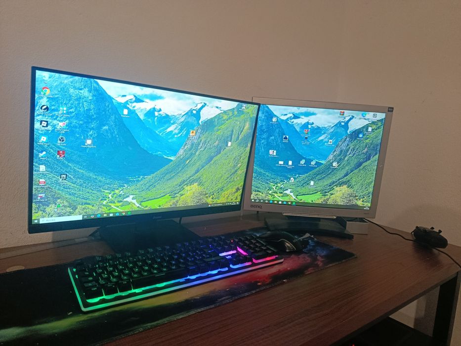 Komputer do gier/zadań biurowych+ monitor+klawiatura i myszka+kable