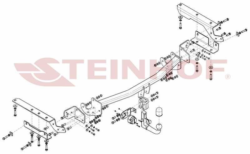 WYPINANY HAK HOLOWNICZY z modułem Toyota RAV4 IV 2013 do 2018