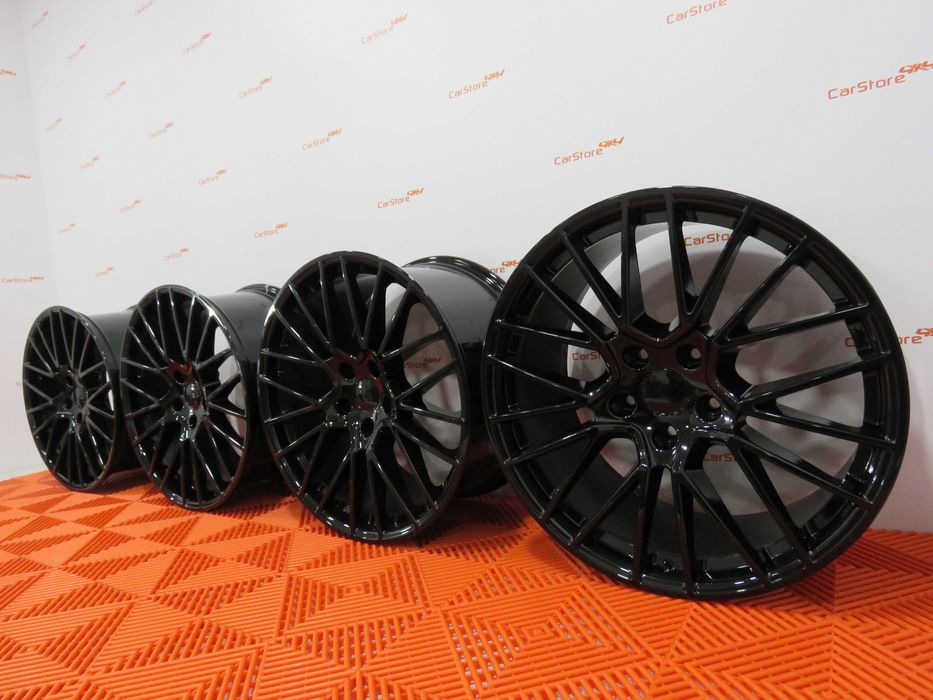 Jantes Look Porsche Panamera Turbo S E-Hybrid 21" 5x130 Pretas