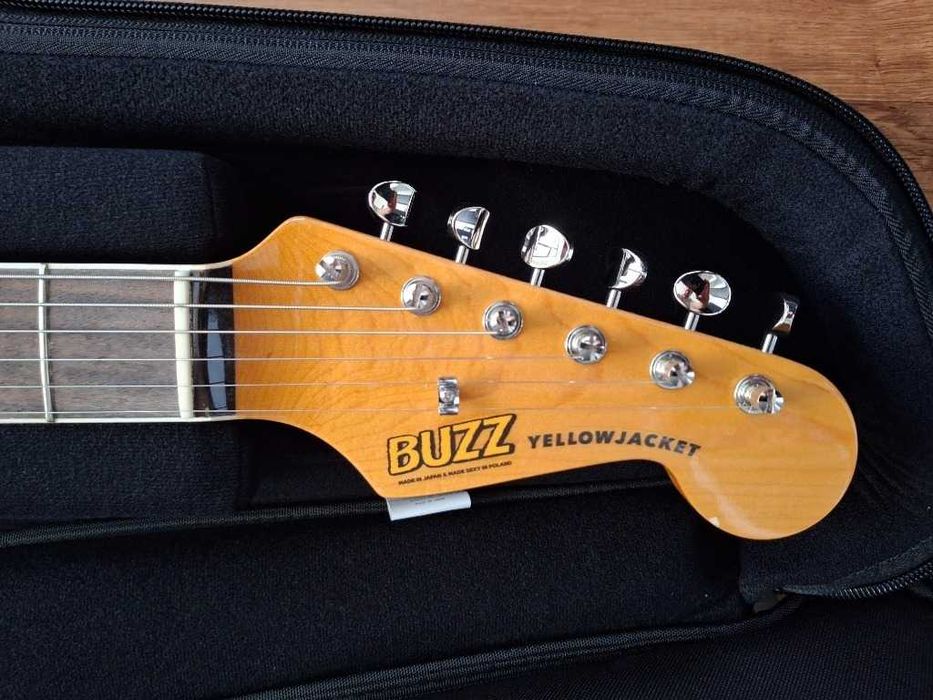 Gitara BUZZ yellowjacket NIE stratocaster