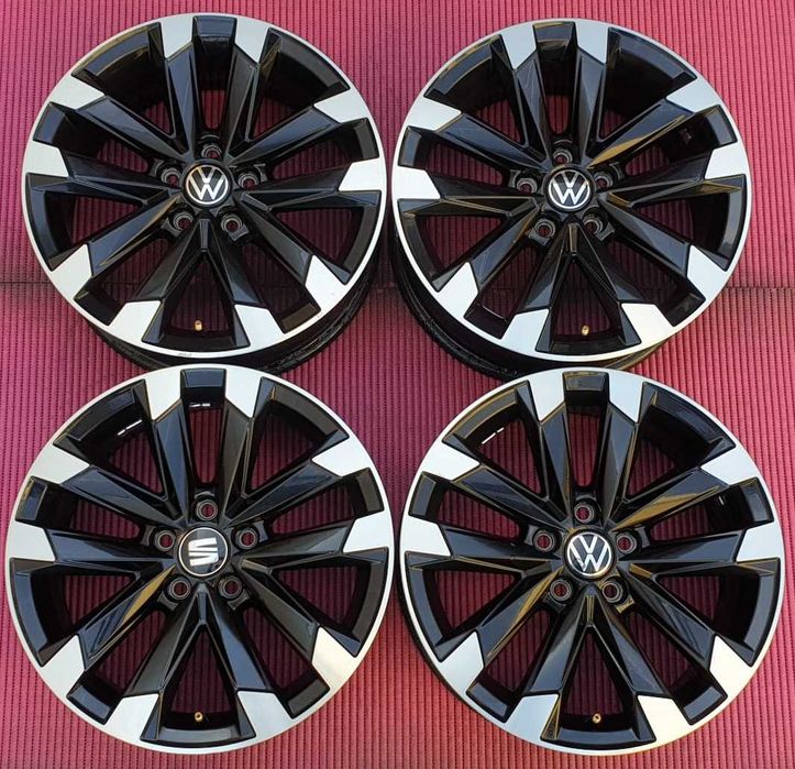 3694-Jantes 16 5x100 Originais VW T-Cross, Polo, Golf IV, Ibiza, etc.