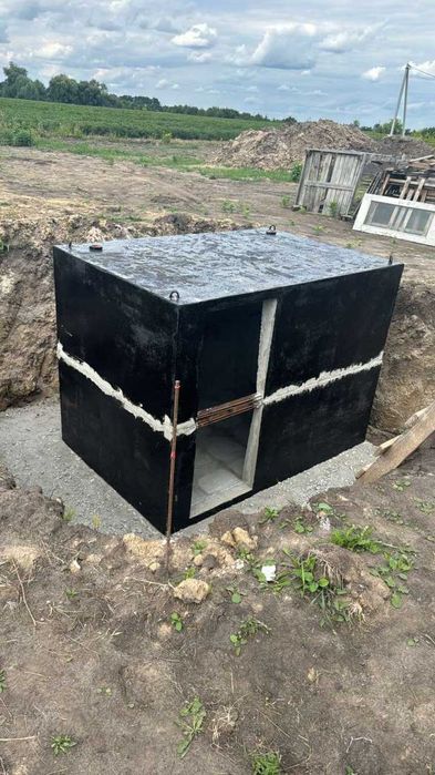 Льох-погреб 10м3, Бетонний погріб водонепроникний 10 000 л