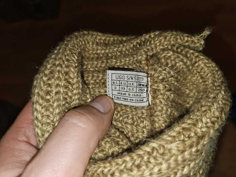 Kozaki UGG Australia Cardy 39(25cm) wełniane