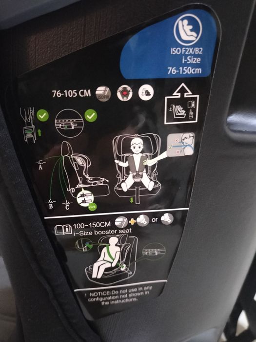 Cadeira de bebe nova