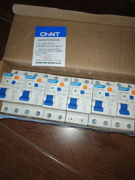 Диффавтомат.УЗО.ПЗВ.CHINT.