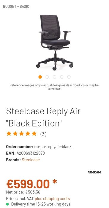 Steelcase Reply Air