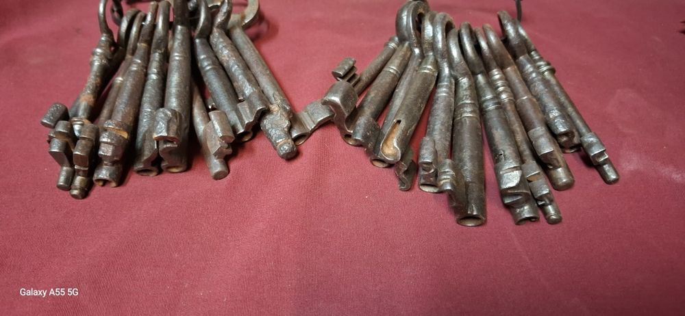 Molhos de chaves antigas