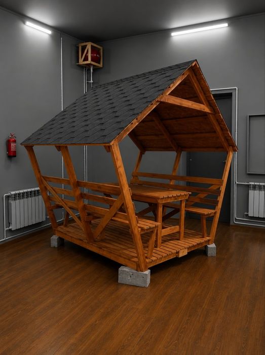Альтанка,беседка садовая 3*2 " Красное дерево".
