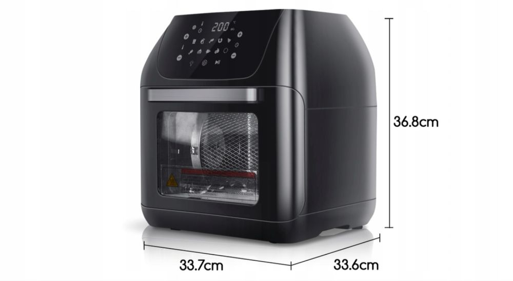 АерогрильА 12 л XXL 1500 Вт LCD RITZERLAND