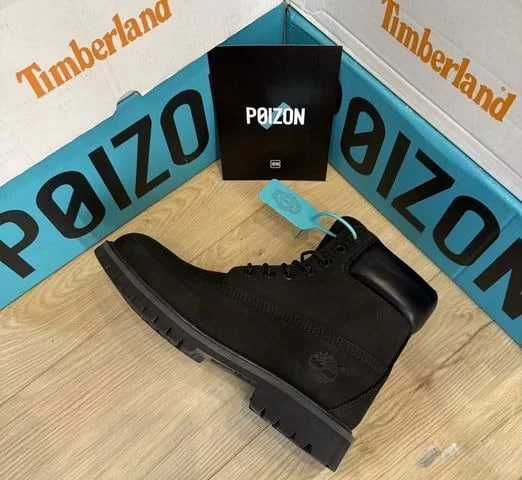 Черевики timberland 6 inch premium black/Timberland 6-inch Black Boots