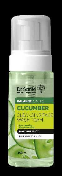 Очищувальна пінка для вмивання Dr.Sante Cucumber Balance Control 150мл