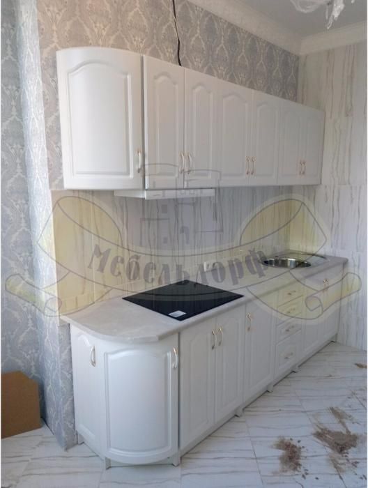 Кухня Оля фабрики Свит Меблив, белый МДФ!