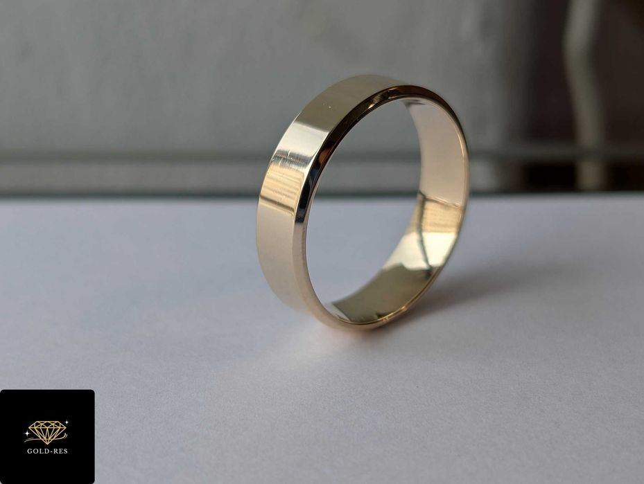 Złota obrączka pr. 585 używana