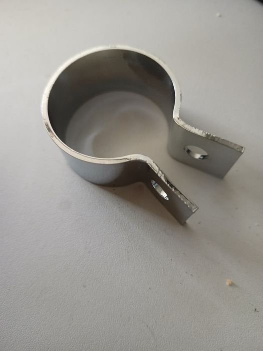 Nowa opaska obejma mocowanie tłumika wydechu mała chrom WSK 125
