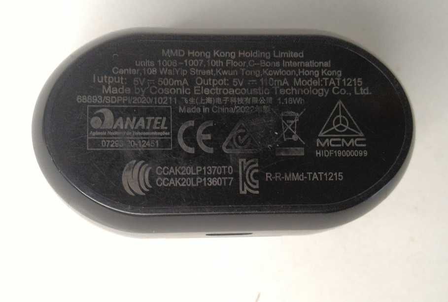 Беспроводные Bluetooth TWS наушники Philips TAT1215 с микрофоном