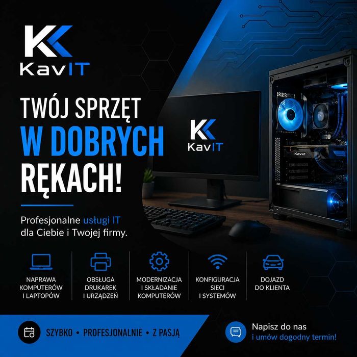 Składanie PC | Serwis komputerów i laptopów | Krasnystaw i okolice