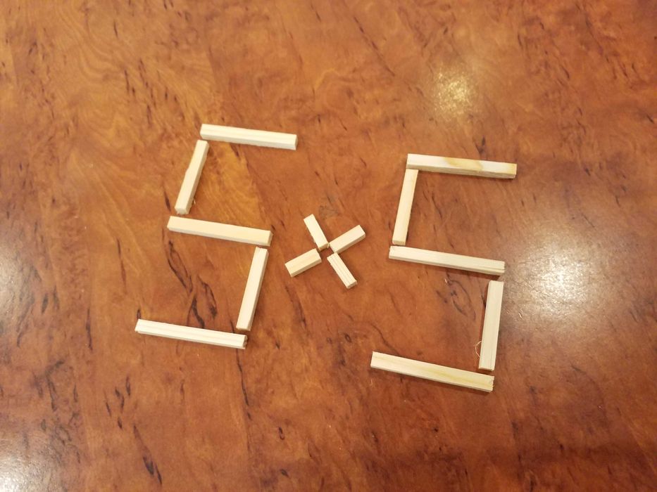 Listwa modelarska 5x5 mm drewniana kantówka