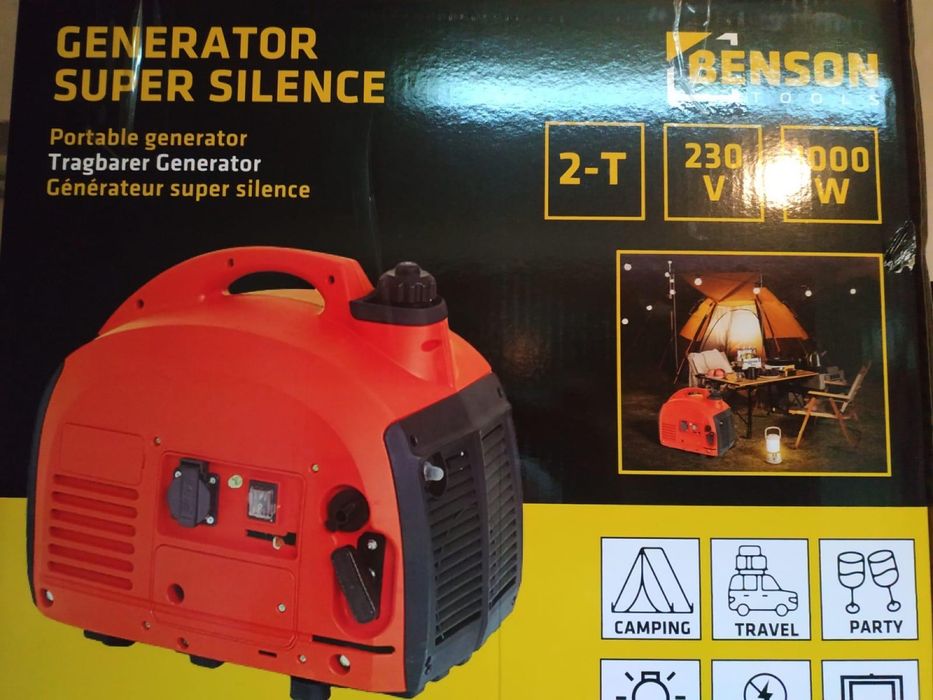 Benson tools генератор 1000W Новий в наявності