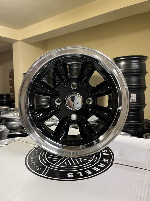 Jantes 13” 4x100 4x114.3 Novas Estilo Ultralite Minilite Datsun Toyota