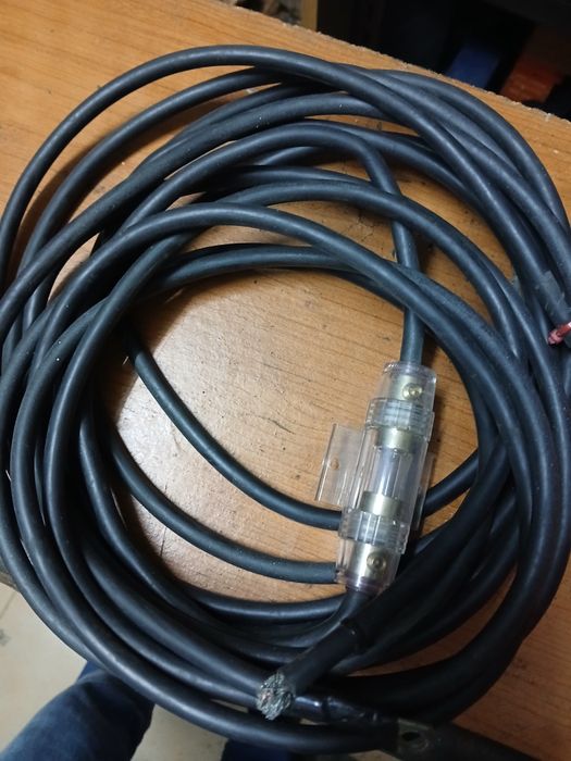 Cabo rca + cabos 12v som auto