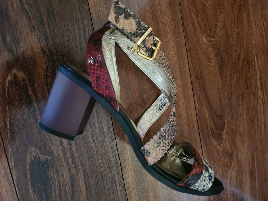 Sandały na słupku MEXX r 38 NOWE