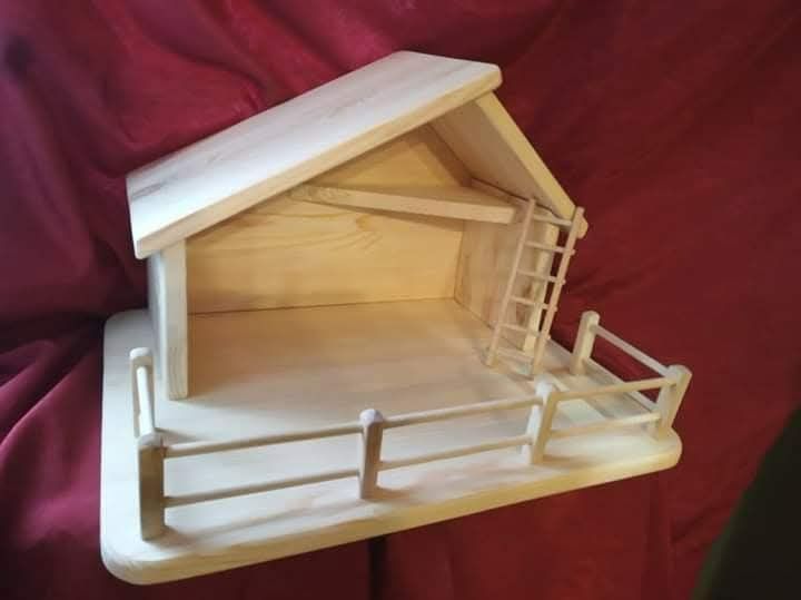 Хлівчик для різдвяної шопки.