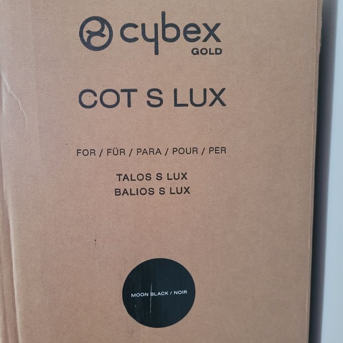 Gondola Cybex Cot S Lux Moon Black