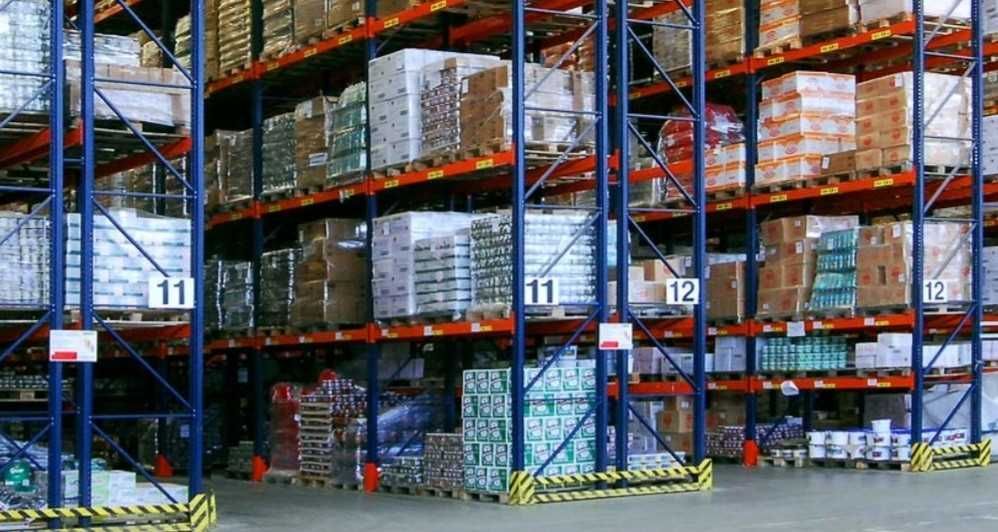 Палетні стелажі Стелаж для складу