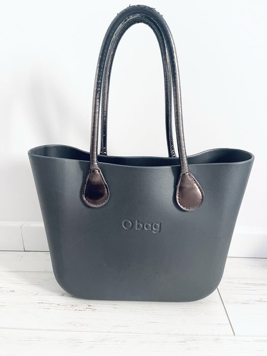 Duża Torba O Bag Szara Używana