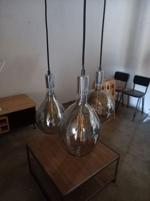 Lampa wisząca żarówki Edisona