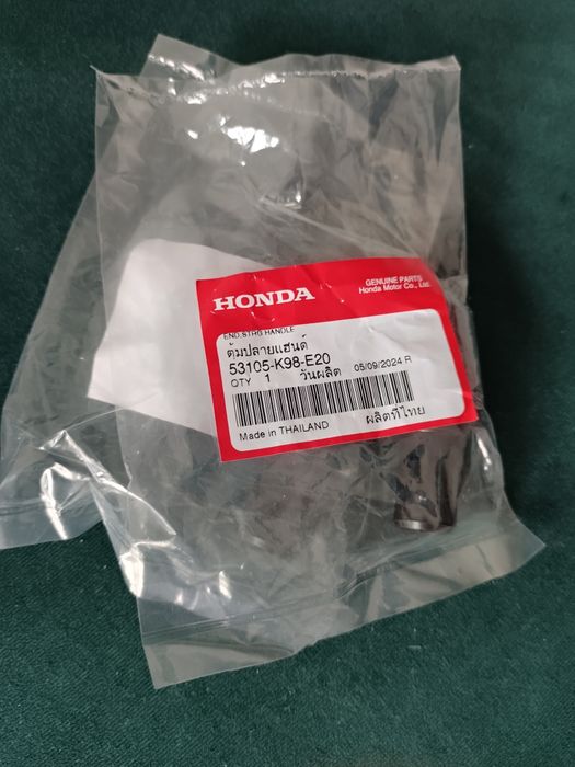 Грузіки руля honda,оригінал,пластикові заглушки руля CB125R