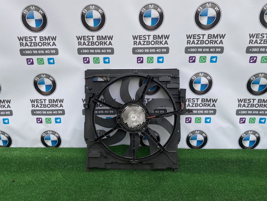 Вентилятор BMW X5 E70 F10 3.5 3.0 2.0 N55B30A 850W Диффузор