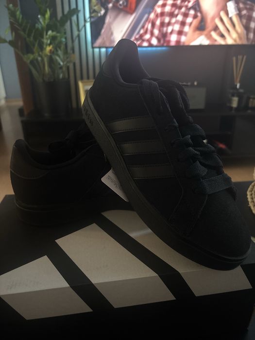 Adidas grand court czarne 42 trampki sneakersy