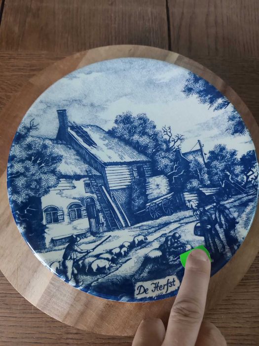 Talerze ścienne ozdobne porcelana