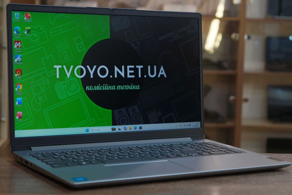 ГАРАНТІЯ Lenovo (FullHD/Celeron N4500/RAM 8ГБ DDR4/SSD 512ГБ)TVOYO