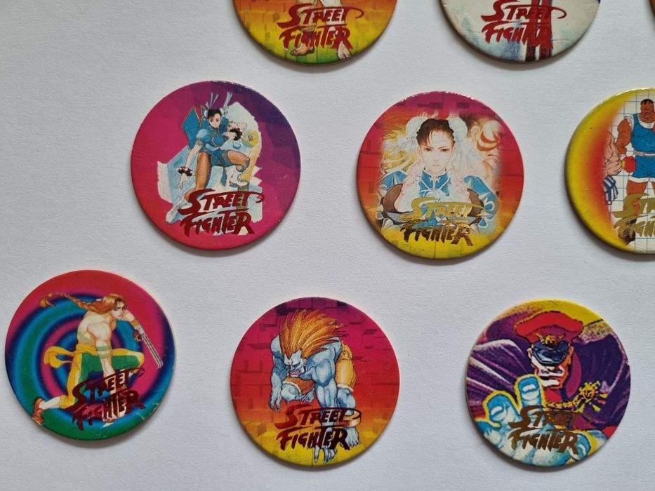 Żetony Street Fighter tazo tazos