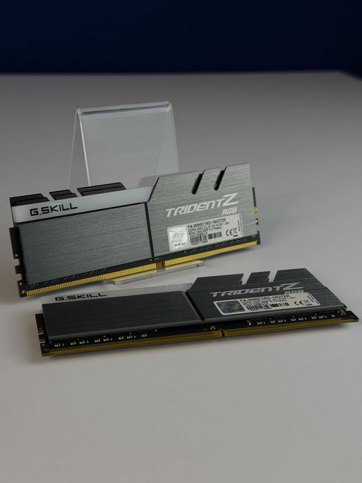 Оперативна пам'ять G.Skill Trident Z RGB DDR4 16GB (2x8GB) 3000MHz CL16 | МАГАЗИН | Гарантія 90 днів
