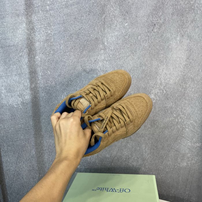 Кроссовки Off White Out Of Office Brown Sneakers