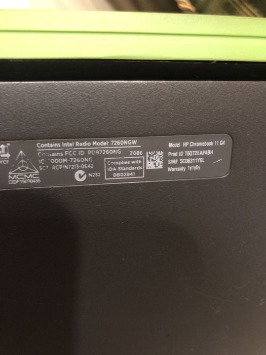 HP Chromebook 11 G4 4Gb/16Gb