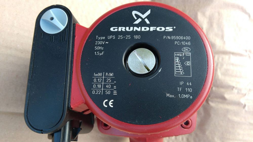 pompa grundfos ups 25-25 180 nowa