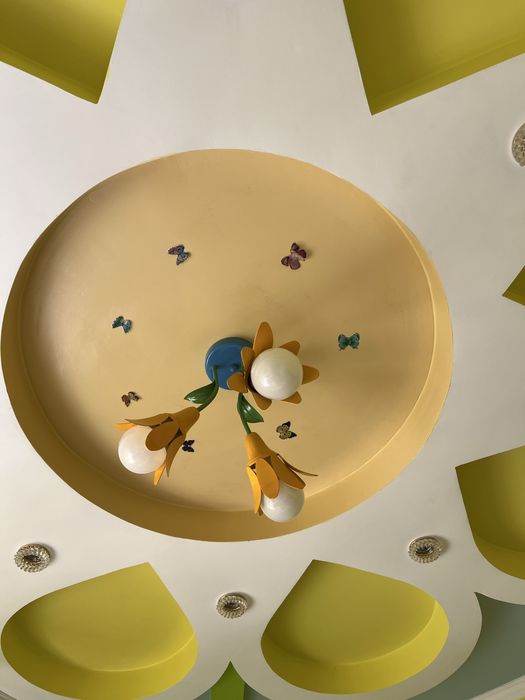 Світильник у дитячу квіточки