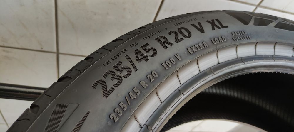 235/45R20 Continental EcoContact 6 2022r JAK NOWE 250zł/szt.