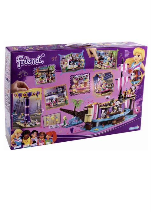 Конструктор Friends «Прибрежний парк розваг»,1266 деталей