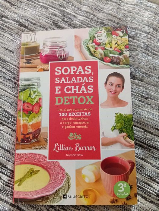 Sopas, Saladas e Chás DETOX - Lillian Barros