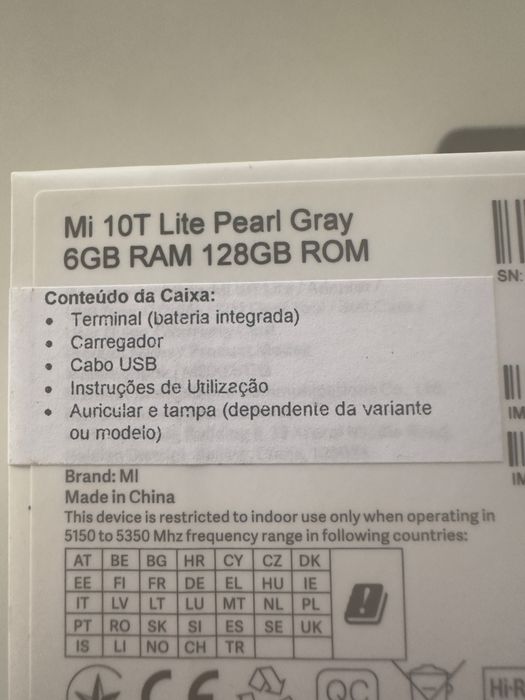 Xiaomi mi 10t lite 5G