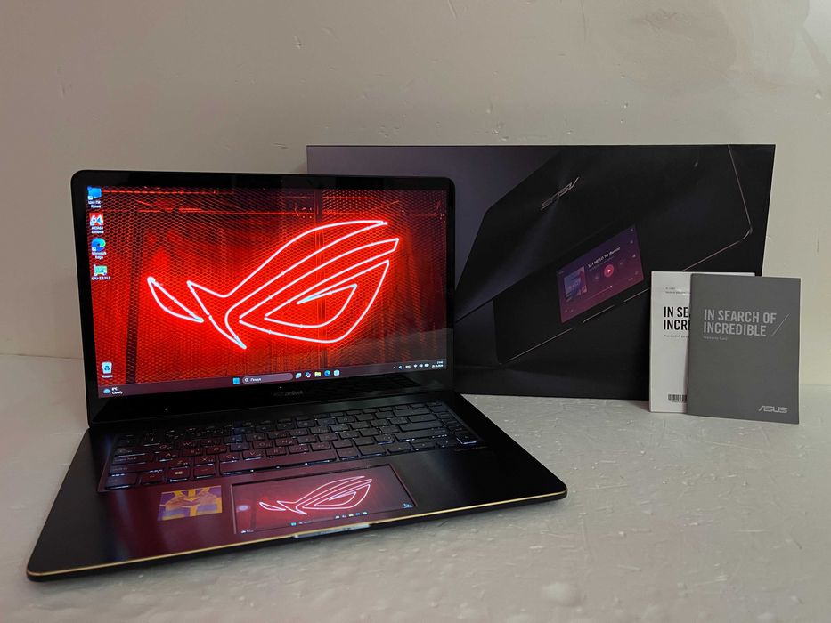 Игровой ASUS ZenBook Pro 15 UX550G / Intel Core i9 / + ТОП Видео GTX  (4 ГБ)  СЕНСОРНЫЙ