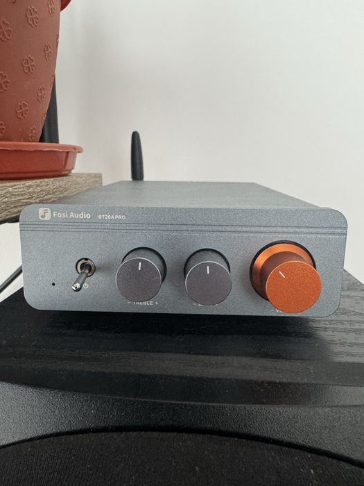 Стерео підсилювач Fosi Audio BT20A Pro